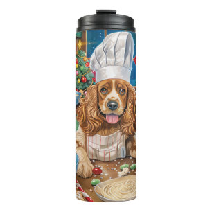 Bouteilles Isothermes English Cocker Spaniel Fait de la Pâtisserie pour 
