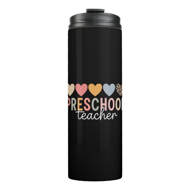 Bouteilles Isothermes Enseignant Préscolaire Retour à l'école  (Devant)