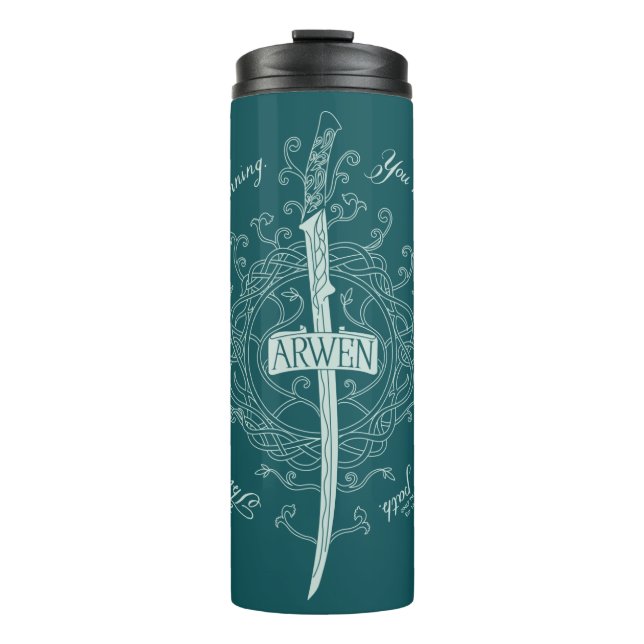 Bouteilles Isothermes Épée elfique ARWEN™ Citation (Devant)