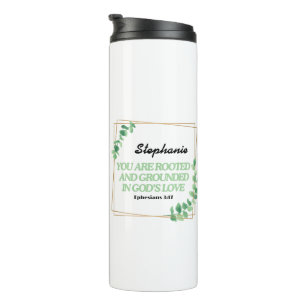 Bouteilles Isothermes Ephésiens 3:17 Vous Êtes Raconté Mug Personnalisé