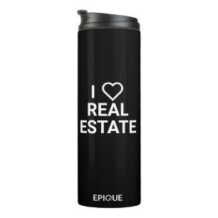 Bouteilles Isothermes Epique I Coeur Immobilier Parleur Noir