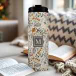 Bouteilles Isothermes Épuration d'automne personnalisée<br><div class="desc">Découvrez la chaleur et la beauté de l'automne grâce à ce chevalet personnalisé orné d'un charmant motif de feuillage d'automne. Les feuilles délicats, les baies vibrantes et les branches complexes créent une scène accueillante et accueillante. Faites-le vraiment à vous en ajoutant votre initiale dans un monogramme élégant. Ce tondeuse en...</div>