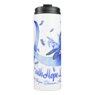 Bouteilles Isothermes Équipe cycliste Faith Hope Love Pompe Disease