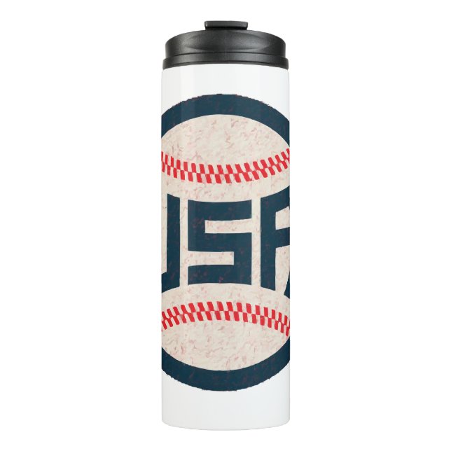 Bouteilles Isothermes Équipe de baseball USA (Devant)
