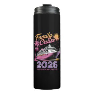 Bouteilles Isothermes Équipe de Croisière Familiale 2026 Voyage Correspo