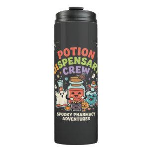 Bouteilles Isothermes Équipe de potion de pharmacie Halloween