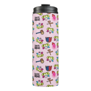 Bouteilles Isothermes Équipe de suicide   Harley Quinn Emoji Motif