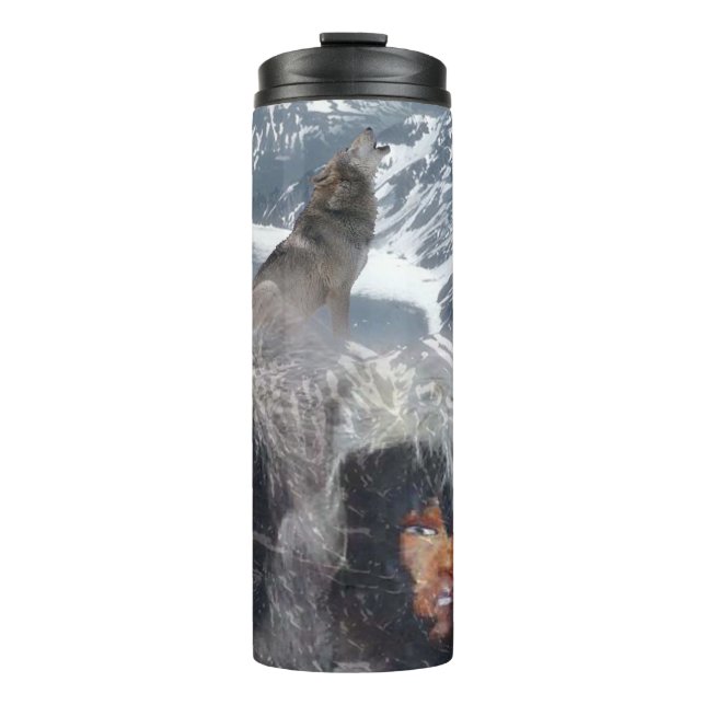 Bouteilles Isothermes Esprit natif en Alaska (Devant)