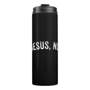 Bouteilles Isothermes Essayez Jésus Pas Moi Chemise Hommes Femmes Drôle 
