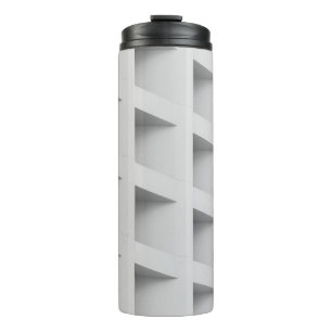 Bouteilles Isothermes étagère cubique blanche