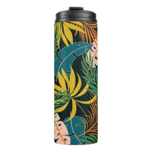 Bouteilles Isothermes Été Tropical Plante brillant Motif