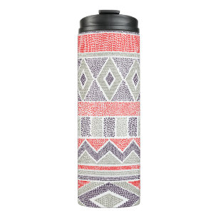 Bouteilles Isothermes Ethnic Striped Tribal : Vintage artisanal