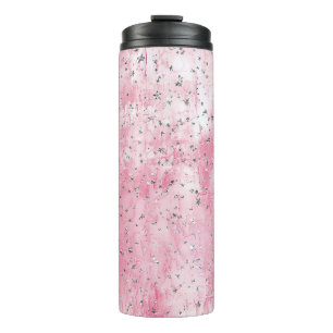 Bouteilles Isothermes Étoiles Argent Roses