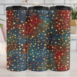 Bouteilles Isothermes Étoiles de Noël Paillettes Festives 