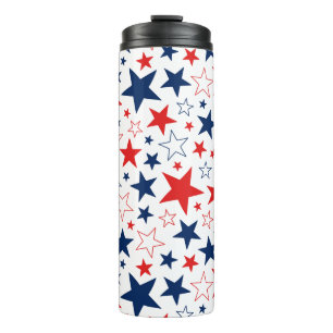 Bouteilles Isothermes Étoiles Patriotiques Thermiques Tumbler