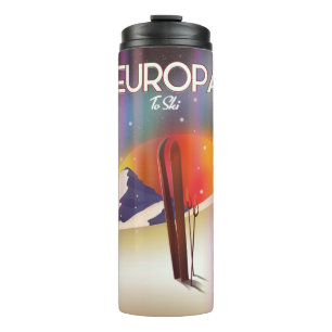Bouteilles Isothermes Europe, lune de Jupiter, art spatial.