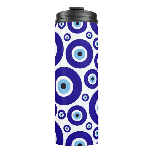 Bouteilles Isothermes Evil Eye Pattern, Greek Eye, Turkish Eye, Nazar (Devant)