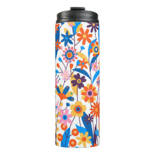 Bouteilles Isothermes Exotique multicolore Floral Arrière - plan-32939