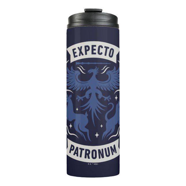 Bouteilles Isothermes Expecto Patronum Graphisme Silhouette Vintage (Devant)