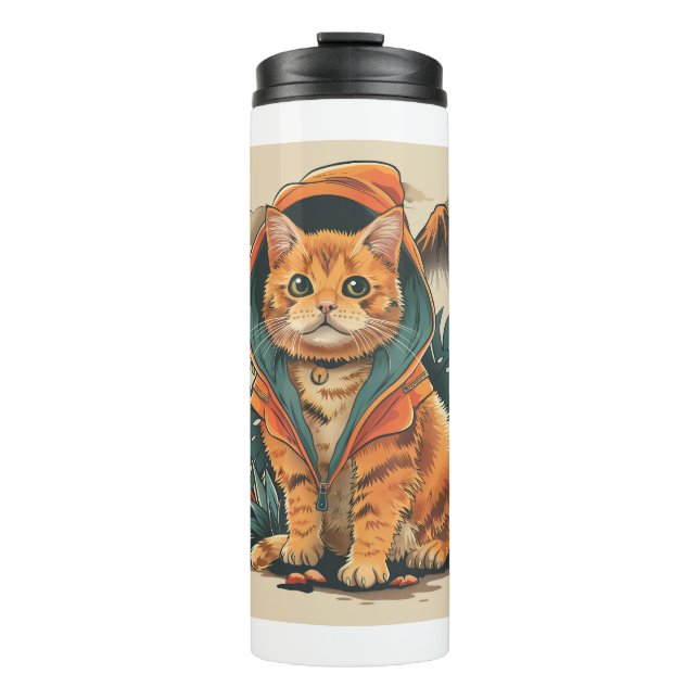 Bouteilles Isothermes Explorateur de chats Dinosaur (Devant)