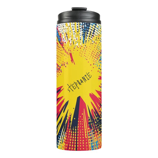 Bouteilles Isothermes Explosion d'art pop de style comique (3) (Devant)