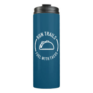 Bouteilles Isothermes Faire Fonctionner Les Sentiers Avec Des Tacos