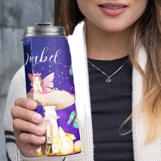 Bouteilles Isothermes Fairy Mushroom Magic Enchanted Stars Personnels (Créateur téléchargé)