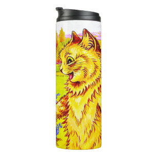 Bouteilles Isothermes Famille de chats dans le jardin