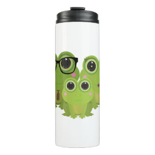 Bouteilles Isothermes Famille de Grenouille Mignonne – Maman, Papa & Béb