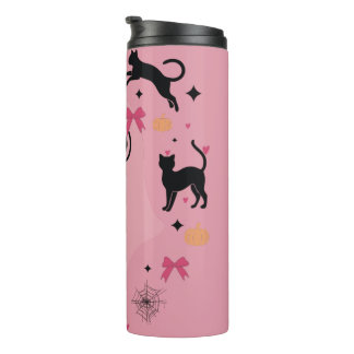 Bouteilles Isothermes Fantôme de Halloween Coquette Rose