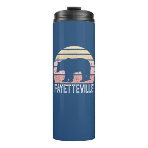Bouteilles Isothermes Fayetteville Arkansas Ours Rétro