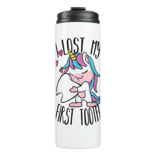 Bouteilles Isothermes Fée des Dents Drôle - Licorne Mignonne J'ai Perdu