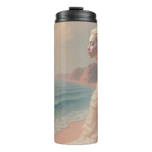 Bouteilles Isothermes Femme éthérée sur Dreamy Beach