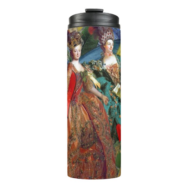 Bouteilles Isothermes Femme Papillon Capricieuse Gémeaux Gothique Classi (Devant)