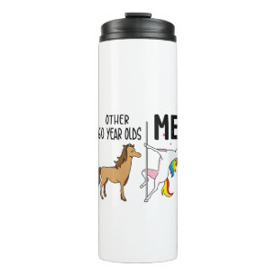 Bouteilles Isothermes Femmes Autres Unicorne 60 Ans Anniversaire Et Moi