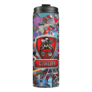 Bouteilles Isothermes Femmes de la vie de gym