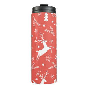 Bouteilles Isothermes Festif Noël Motif sans couture