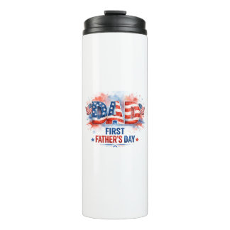 Bouteilles Isothermes Fête des Pères patriotique