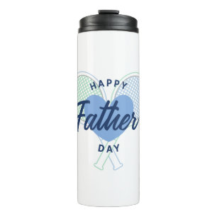 Bouteilles Isothermes Fête des pères Tennis Thermal Tumbler
