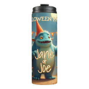 Bouteilles Isothermes Fête d'Halloween de Monstre Joyeux pour Enfants
