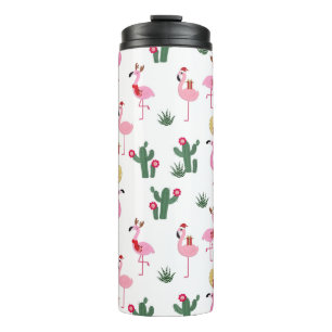 Bouteilles Isothermes Fête du Flamant rose de Noël   Vacances