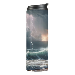 Bouteilles Isothermes Feu de foudre Waves Beach Paysage