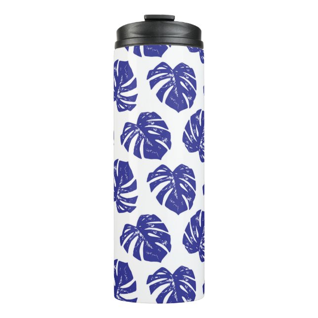 Bouteilles Isothermes Feuille de palmier tropical motif (Devant)