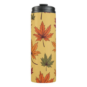 Bouteilles Isothermes Feuilles d'automne Paruline thermique