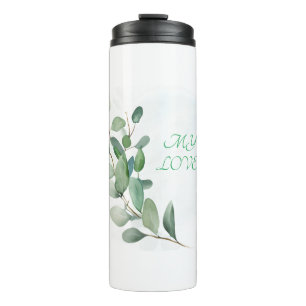 Bouteilles Isothermes Feuilles de l'Eucalyptus vert