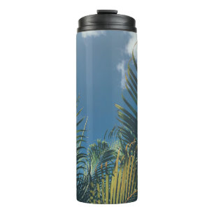 BOUTEILLES ISOTHERMES FEUILLES DE PALMIERS TROPICAUX