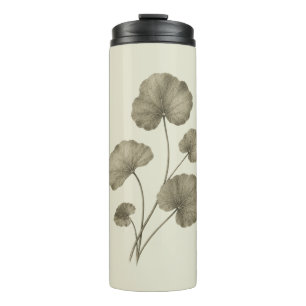 Bouteilles Isothermes Feuilles de populage vert vintage