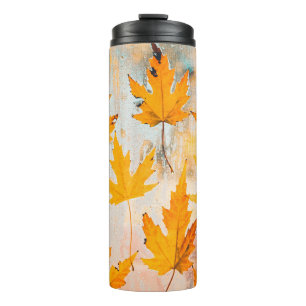 Bouteilles Isothermes Feuilles JAUNES