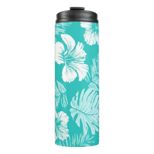 Bouteilles Isothermes Feuilles tropicaux : Motif Plante Vintage