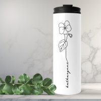 Février Anniversaire Mois Fleur Violet